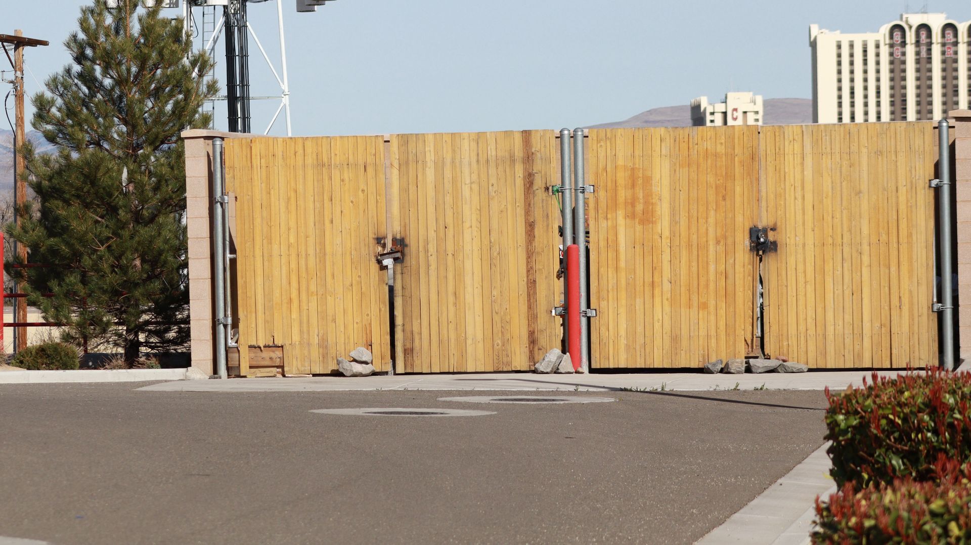 Dumpster Corral Junky Camp